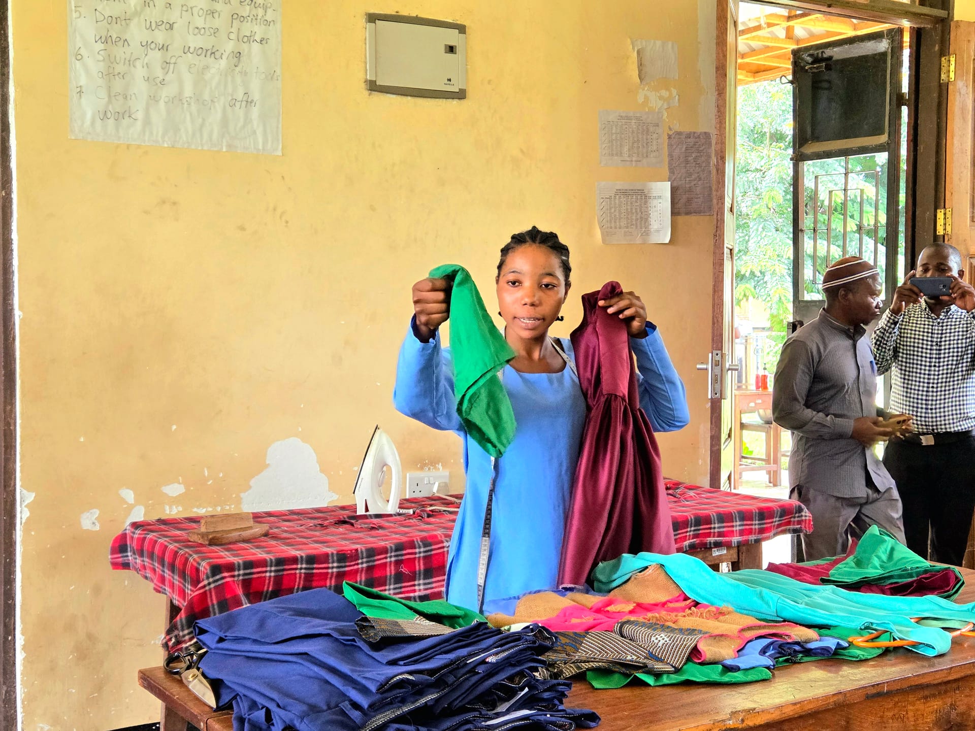 Vocational training at an FDC workshop