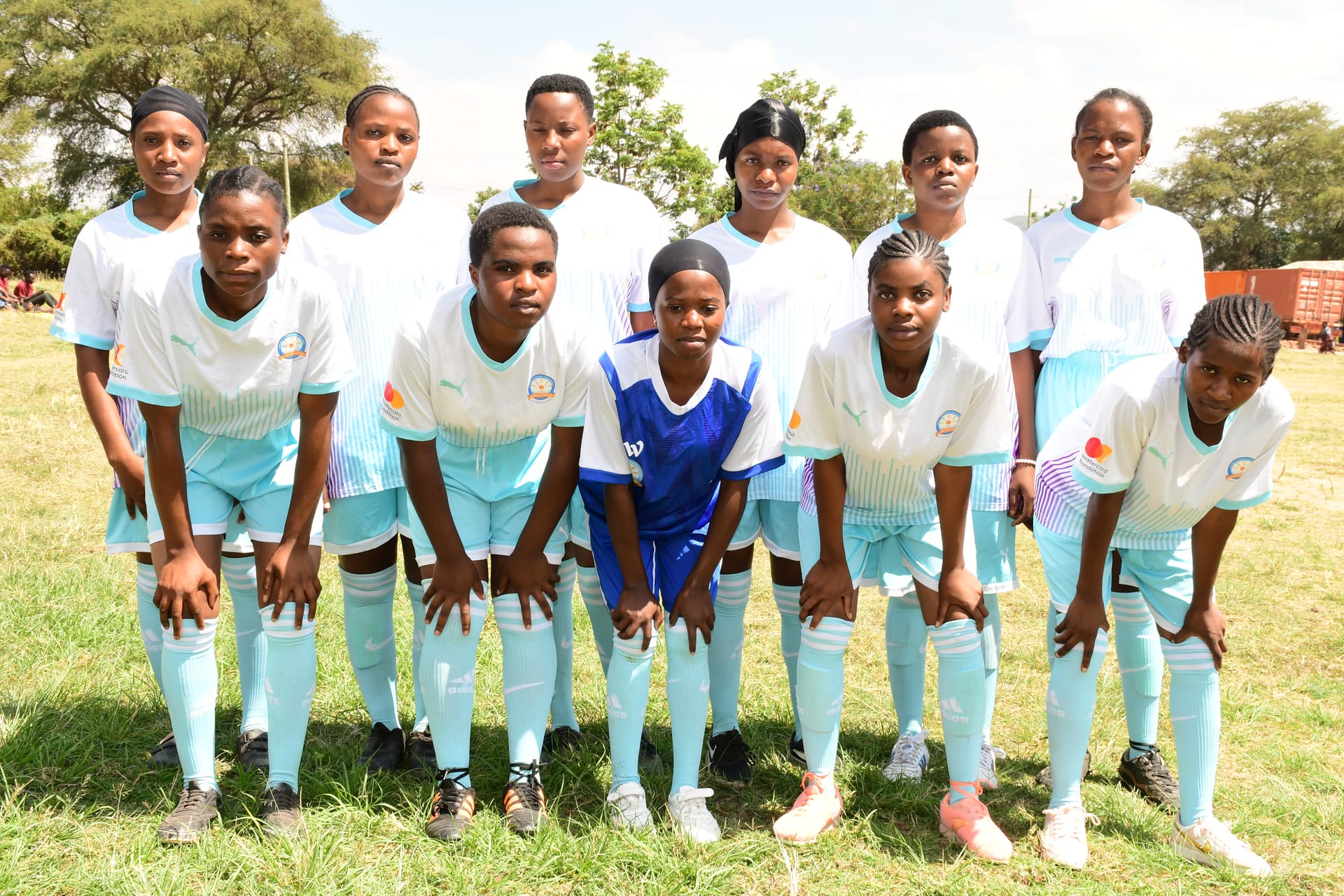 Girls football session: Zanzibar expansion of Mpira Fursa